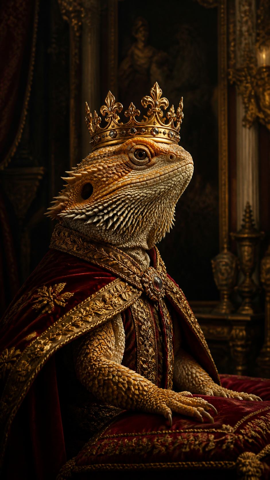 Bearded Dragon AI photo example