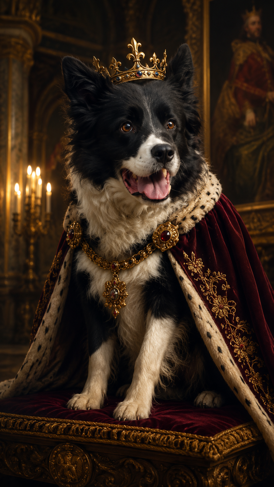 Border Collie AI photo example