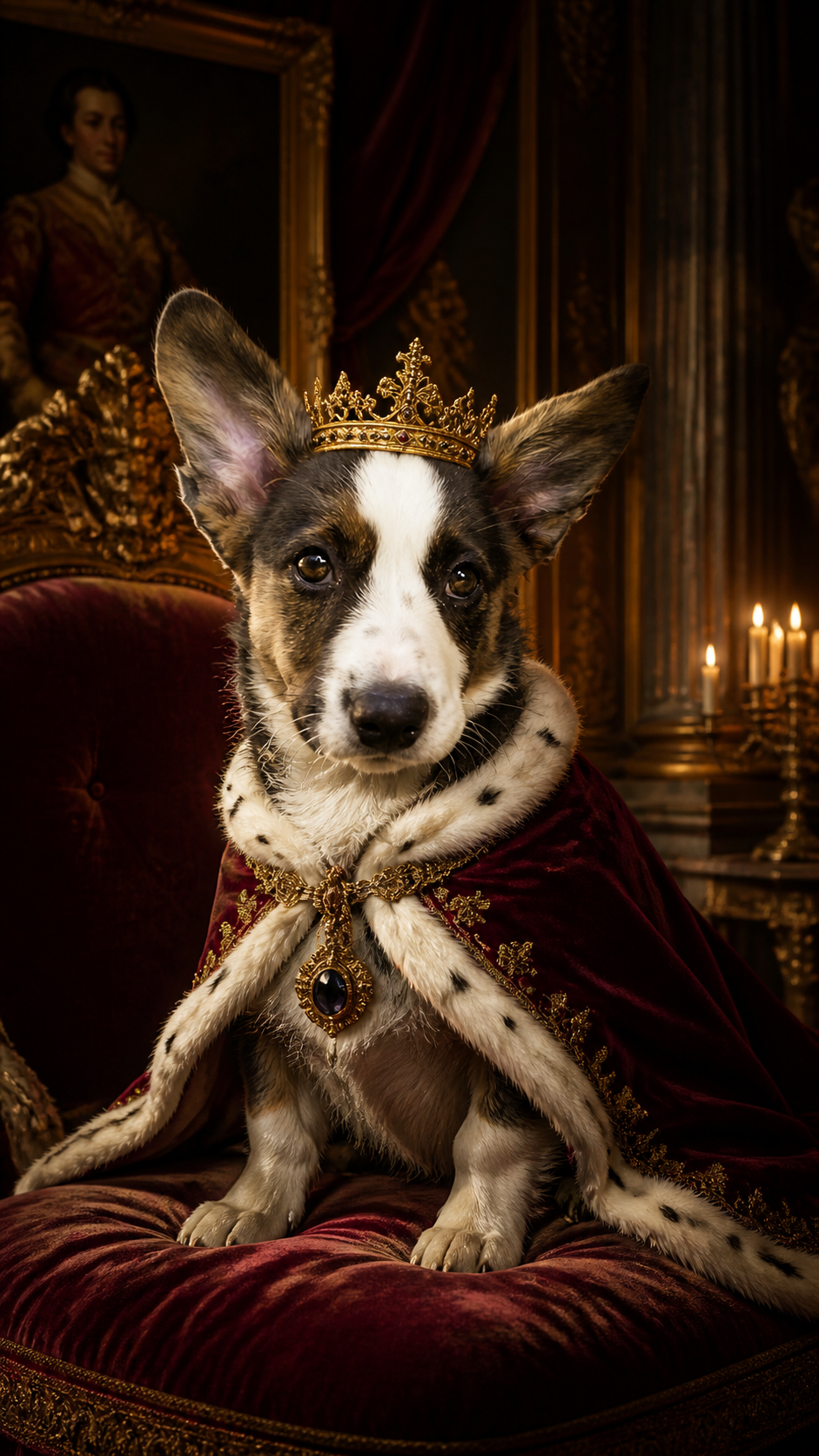 Pembroke Welsh Corgi AI photo example