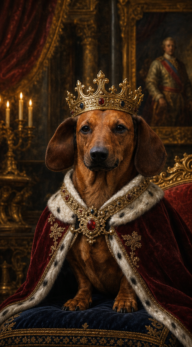 Dachshund sample photo for AI generation