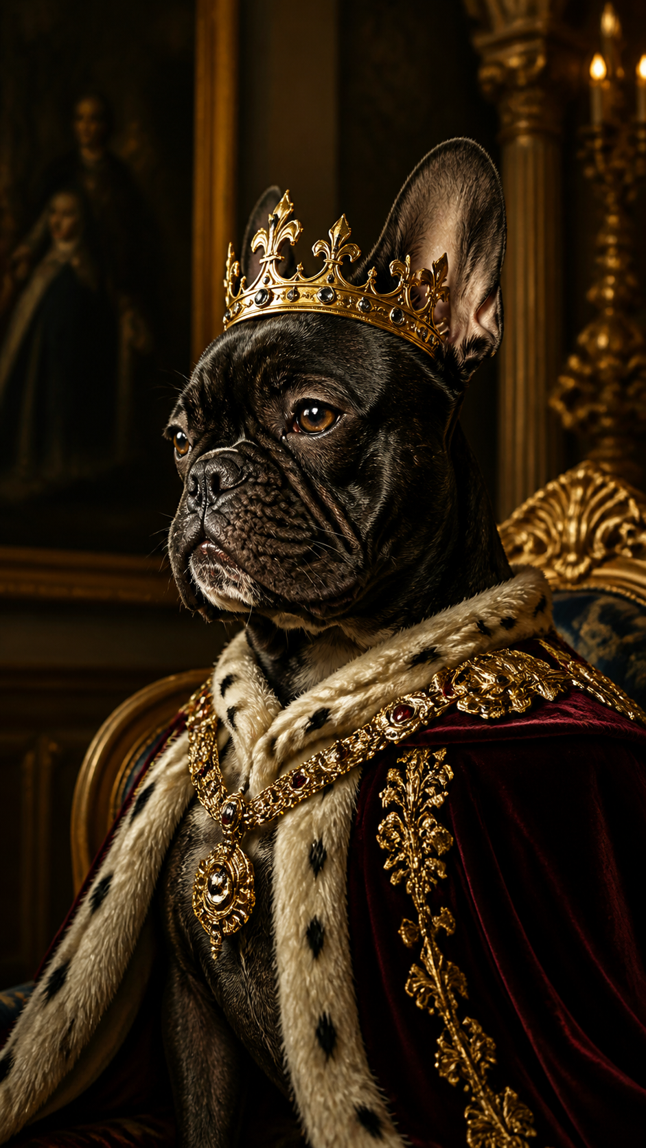 French Bulldog AI photo example