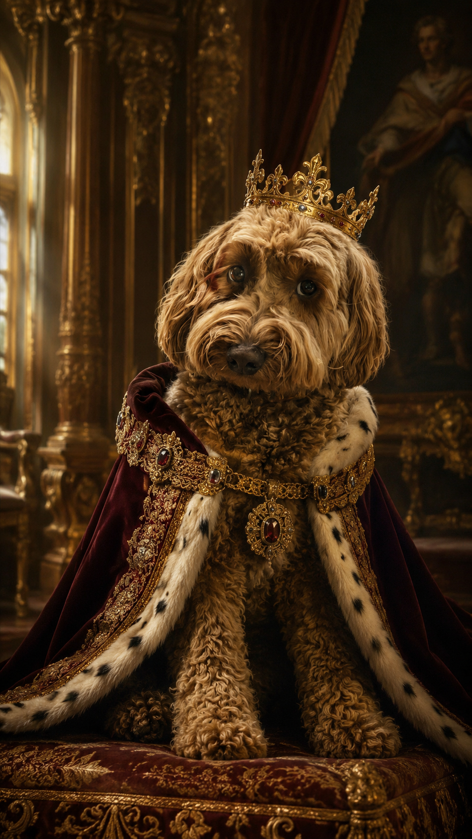 Goldendoodle AI photo example