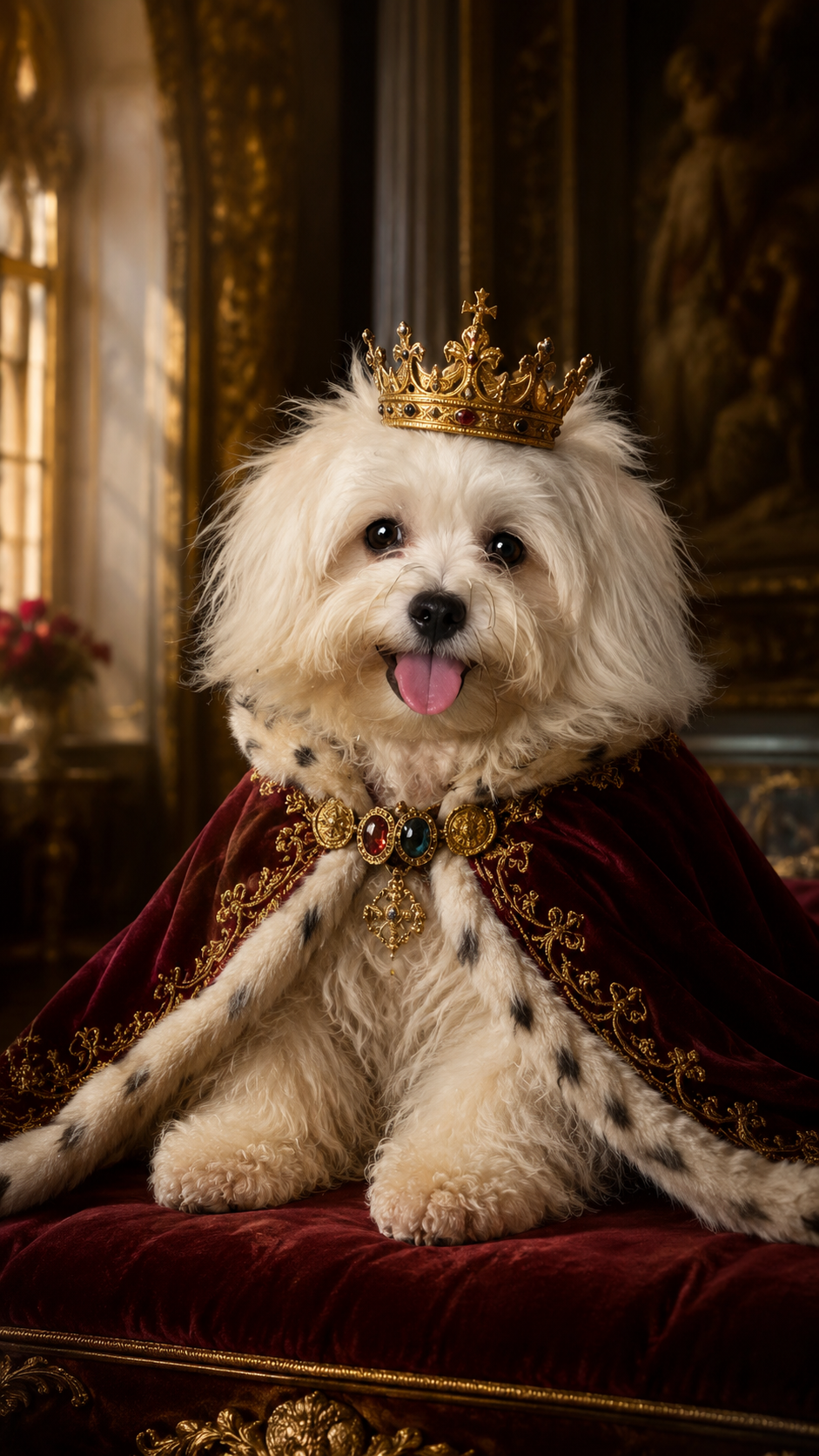 Maltese AI photo example