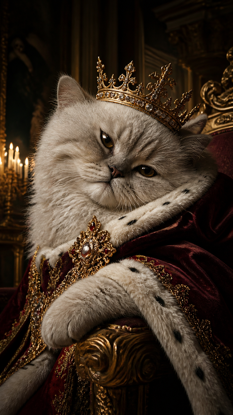 Persian Cat AI photo example