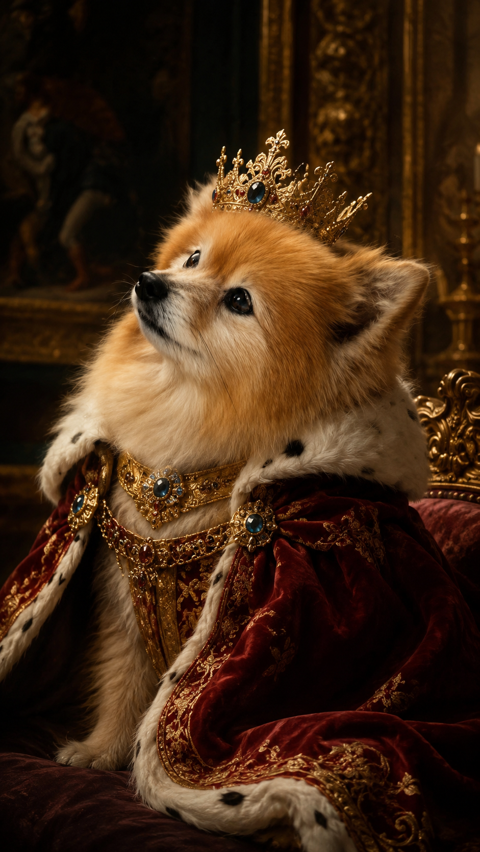 Pomeranian AI photo example