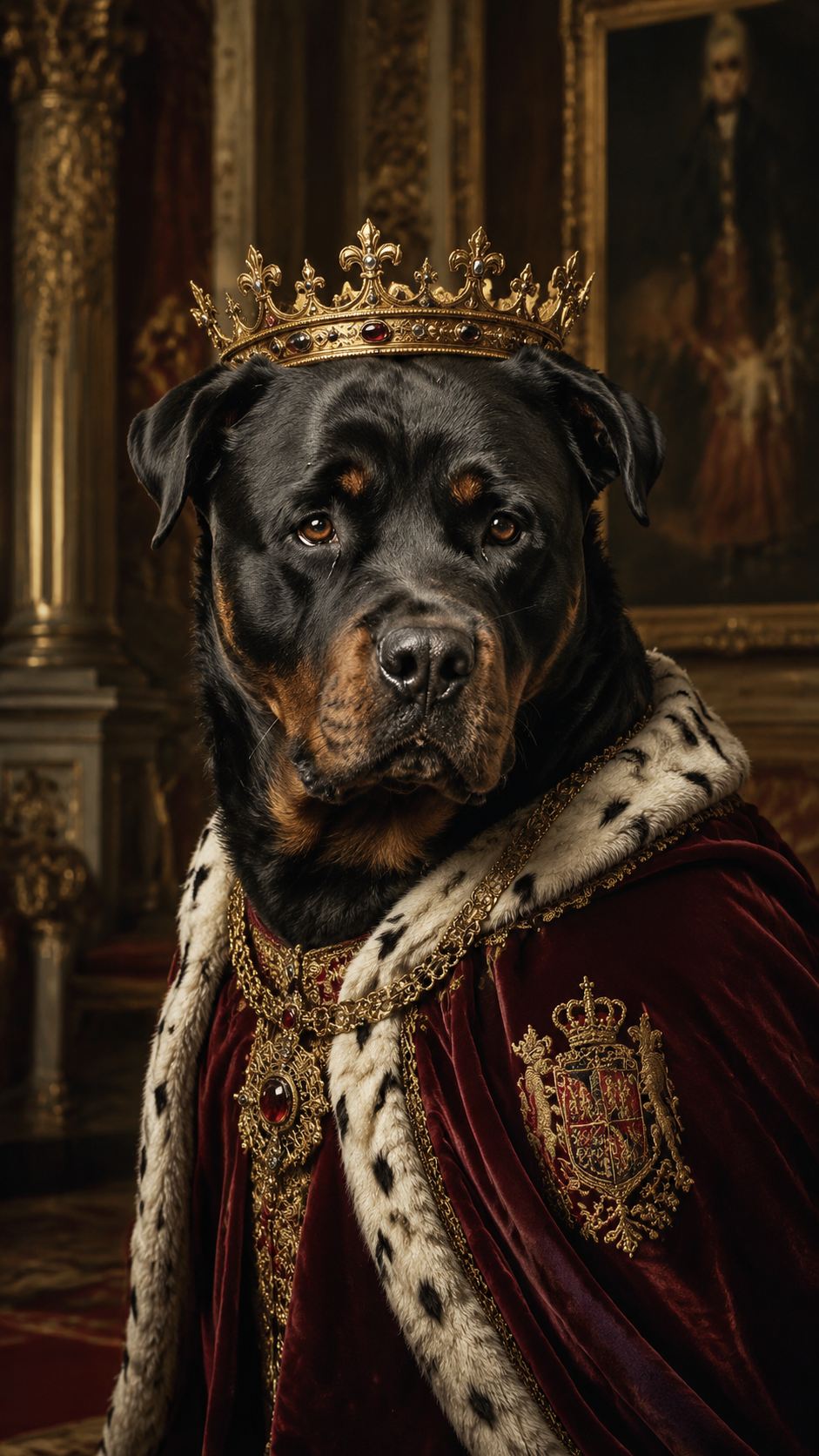 Rottweiler AI photo example