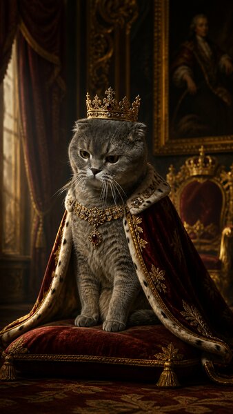 Birman Cat AI photo example
