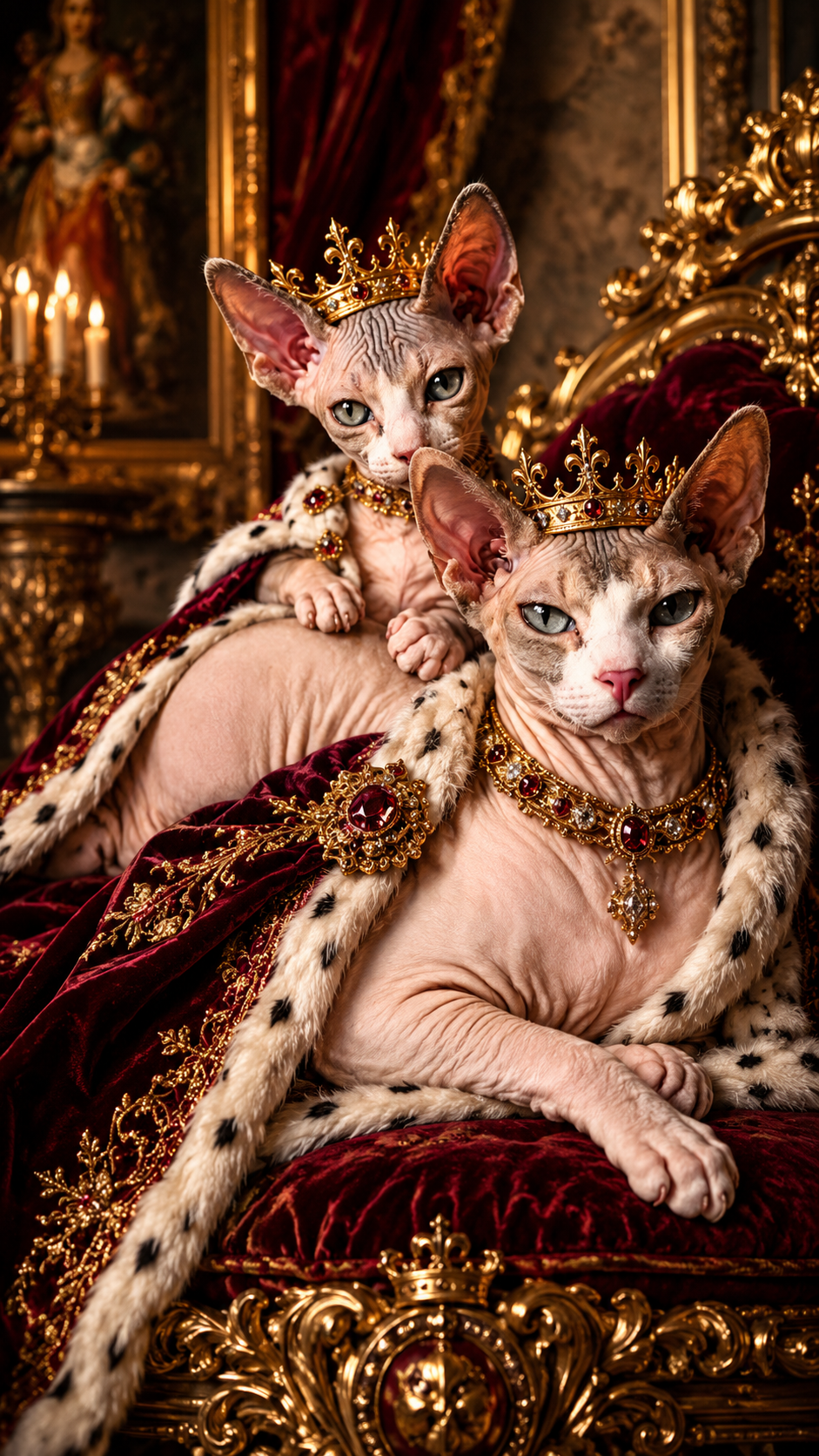 Sphynx Cat AI photo example